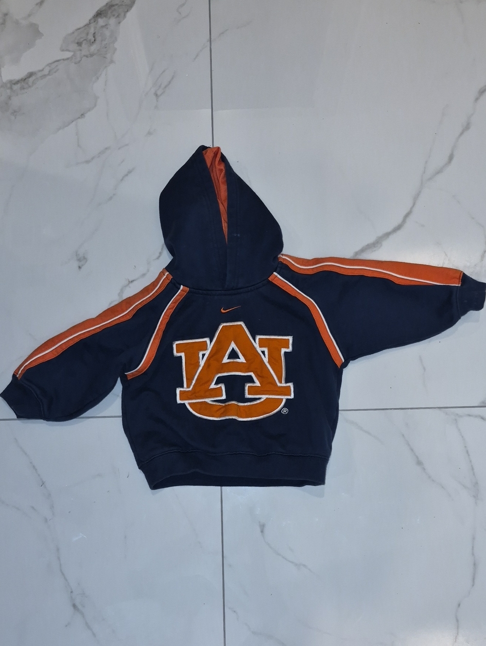 Nike Kids Auburn Logo Hooded Sweatshirt